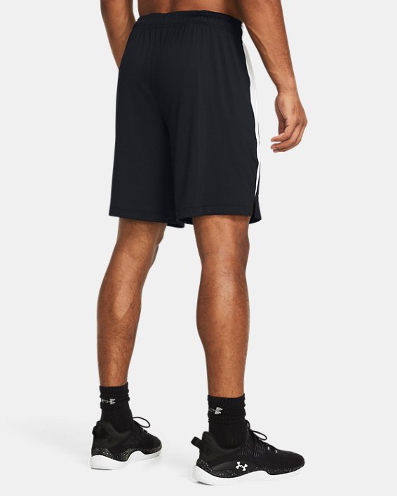 Men's UA Tech™ Vent 8" Pocket Shorts in Black image number 1